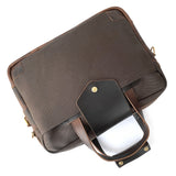 Adventure Series Explorer Canvas & Leather Briefcase