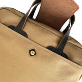 Adventure Series Explorer Canvas & Leather Briefcase
