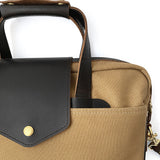 Adventure Series Explorer Canvas & Leather Briefcase