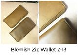 Zip Wallet - Rustic
