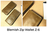 Zip Wallet - Rustic